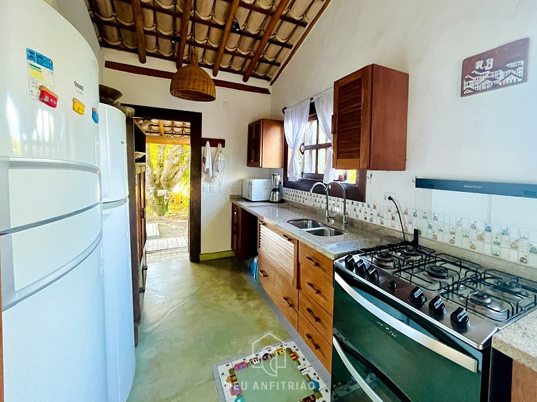 House at Praia do Espelho Bahia with Pool and Sea View