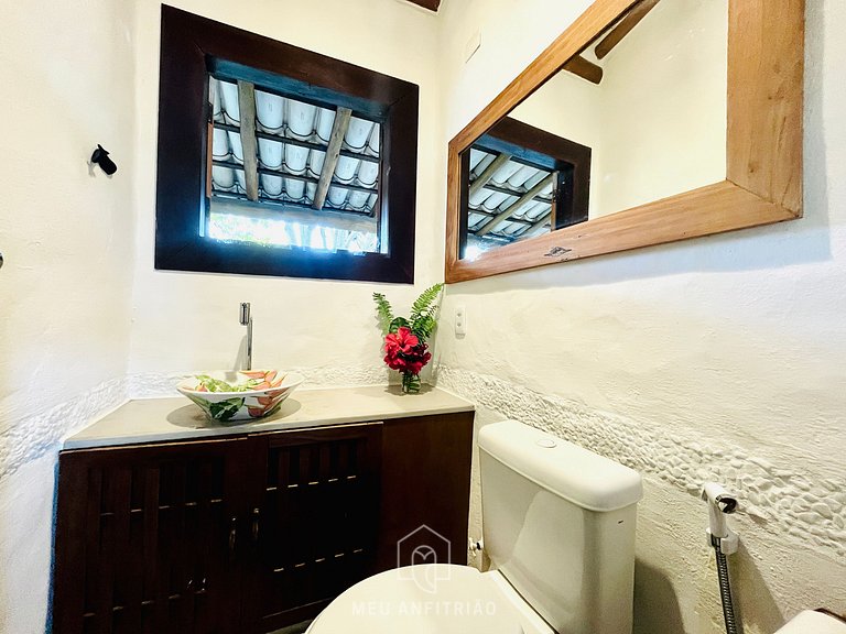 Casa en Praia do Espelho Bahia con Piscina y Vista Mar