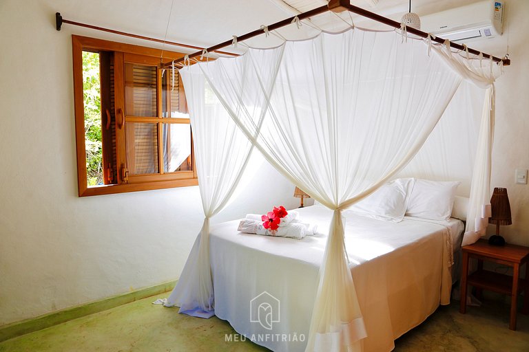 House at Praia do Espelho Bahia with Pool and Sea View