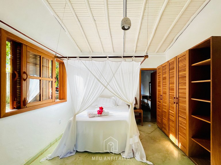 House at Praia do Espelho Bahia with Pool and Sea View