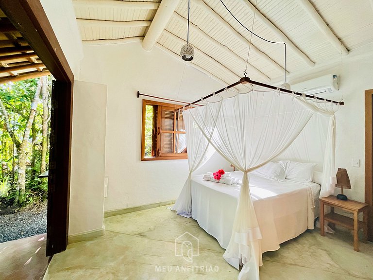 House at Praia do Espelho Bahia with Pool and Sea View