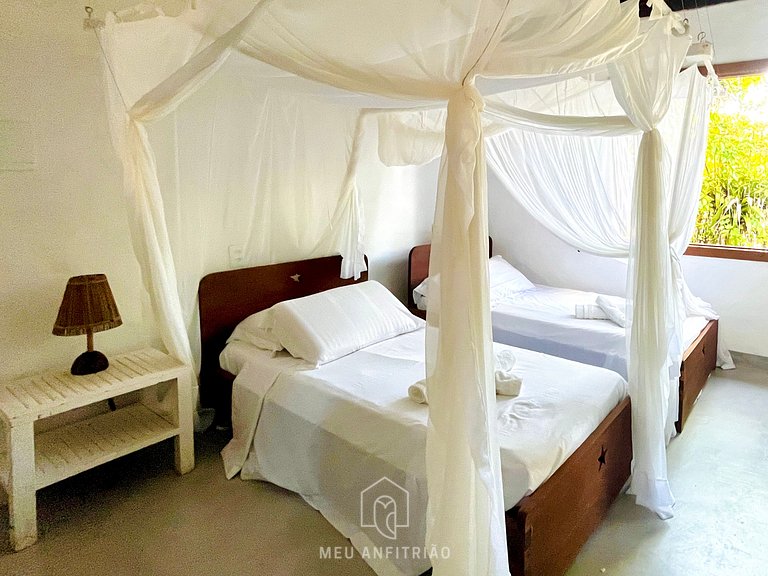 Casa na Praia do Espelho Bahia com Piscina e Vista Mar