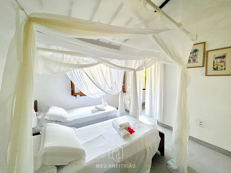 Casa na Praia do Espelho Bahia com Piscina e Vista Mar