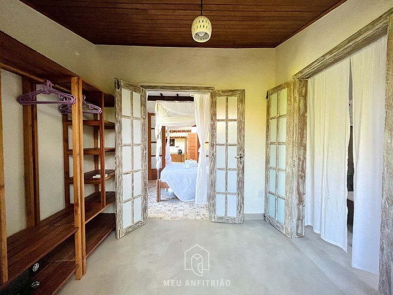 Casa na Praia do Espelho Bahia com Piscina e Vista Mar