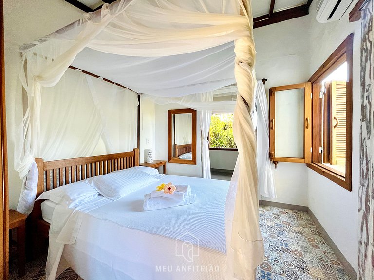 House at Praia do Espelho Bahia with Pool and Sea View