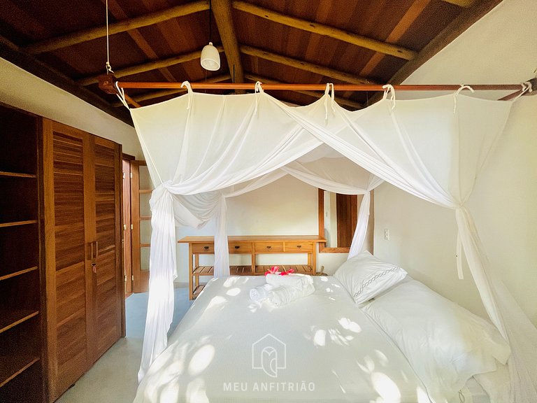 Casa na Praia do Espelho Bahia com Piscina e Vista Mar