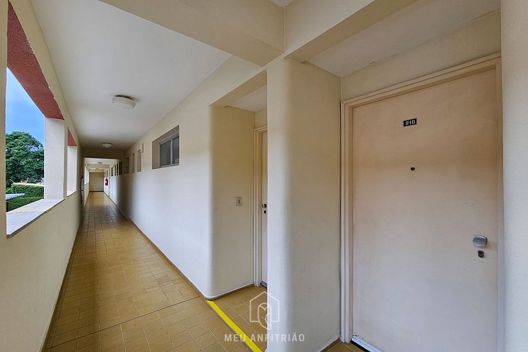 Apartamento en Enseada Guarujá - Cerca del Acqua Mundo