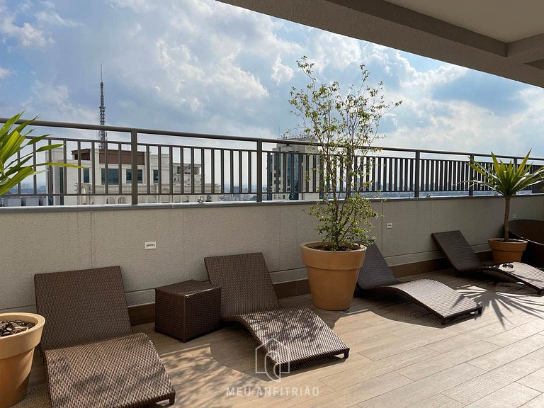 37m², leisure and comfort next to Av. Paulista