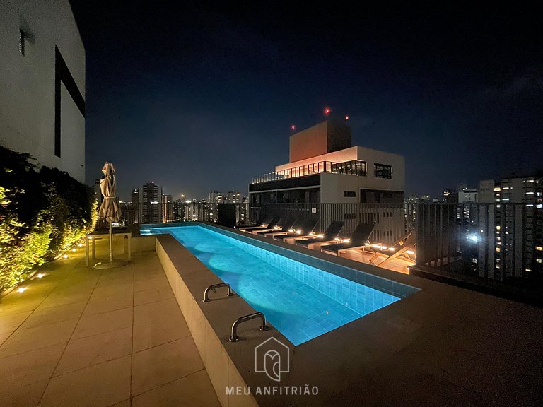 22m² | 2 personas | Piscina | Av. Santo Amaro