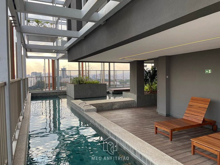 Studio for 2, pool next to Oscar Freire subway
