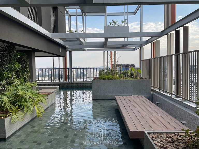 Studio for 2, pool next to Oscar Freire subway