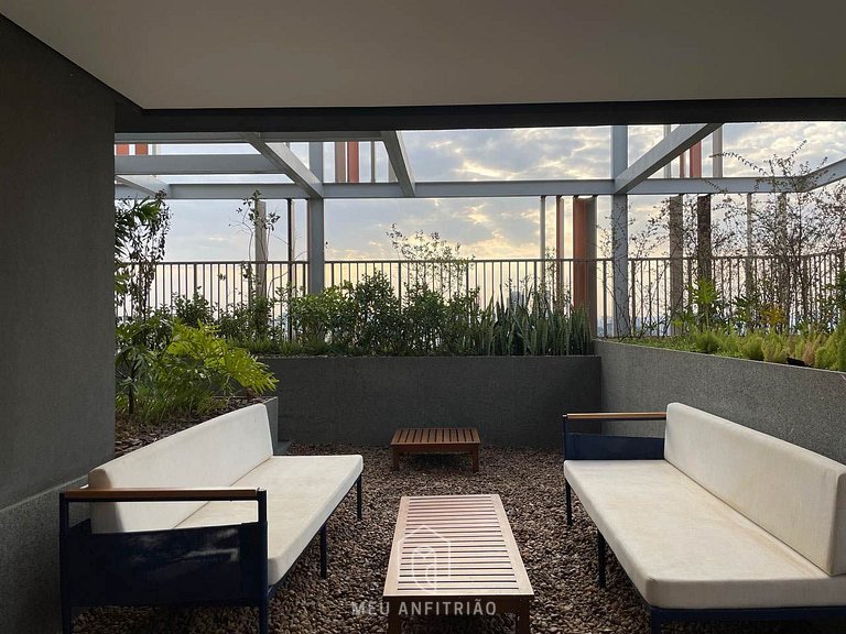 Comfortable Studio with Balcony near Paulista Avenue