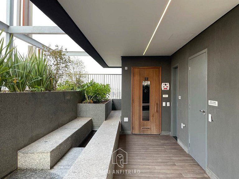 Comfortable Studio with Balcony near Paulista Avenue