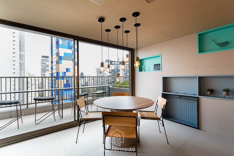 Studio for 2, pool next to Oscar Freire subway