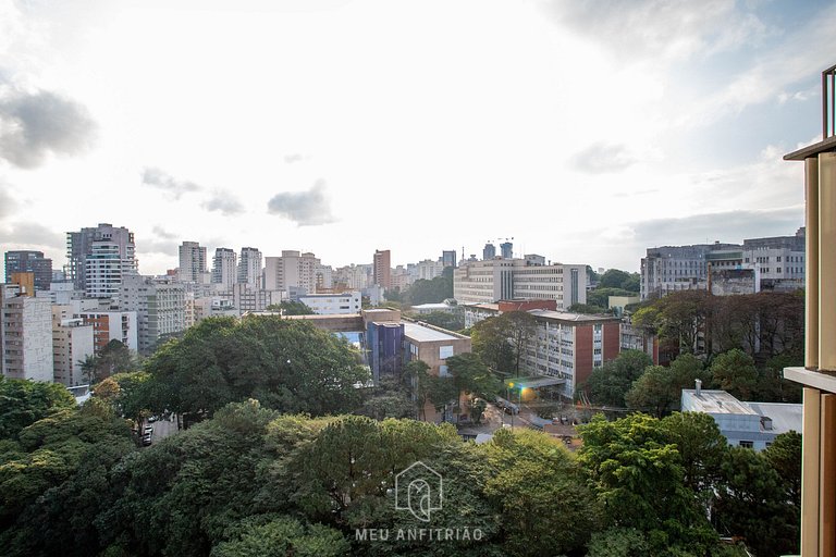 Comfortable Studio with Balcony near Paulista Avenue
