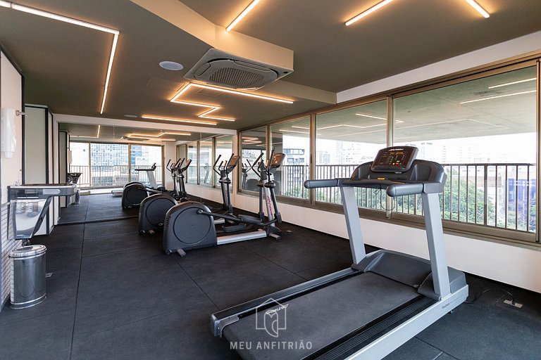 Comfortable Studio with Balcony near Paulista Avenue