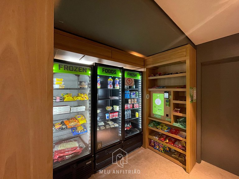 22m² | 2 pessoas | Piscina | Av. Santo Amaro