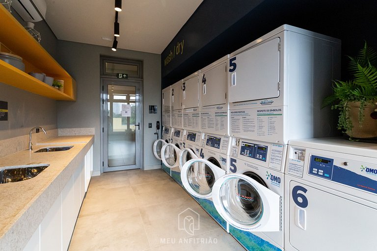 Studio for 2, balcony & leisure, 400m from subway