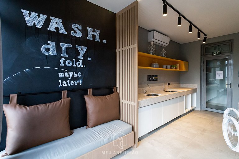 Studio for 2, balcony & leisure, 400m from subway