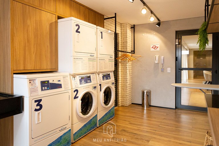 2 people, leisure & balcony 400m of Sumaré subway