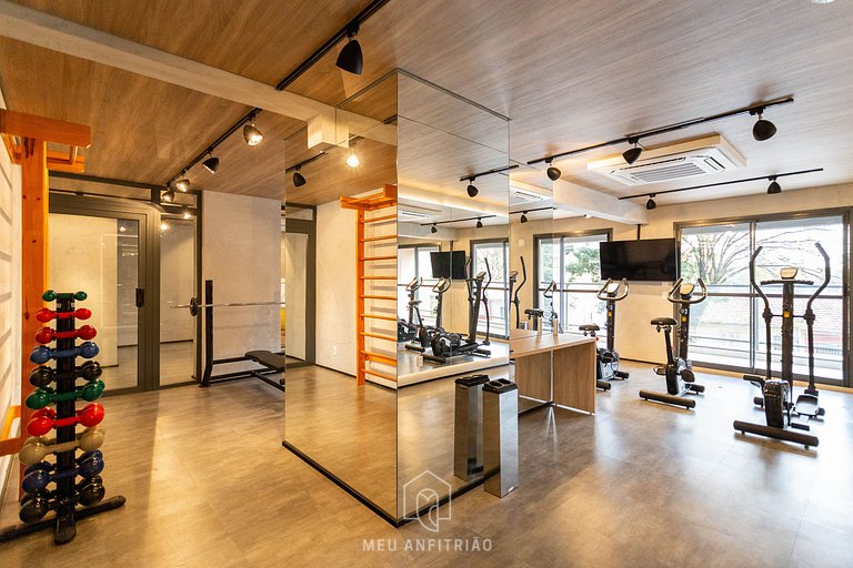 27m² | Beco do Batman | Gimnasio | 400m del metro