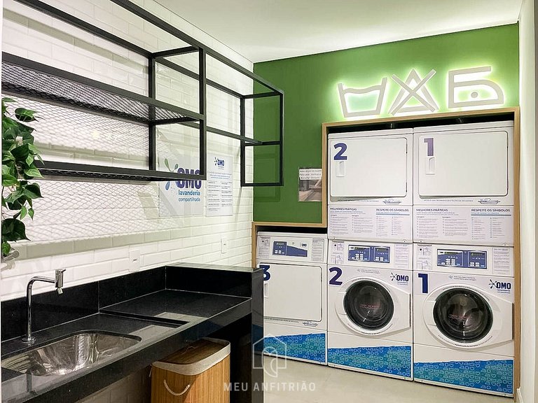 3 people | Queen bed | Gym | Jabaquara Avenue