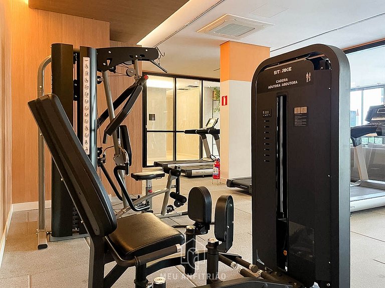 3 personas | Cama queen | Gimnasio | Av. Jabaquara