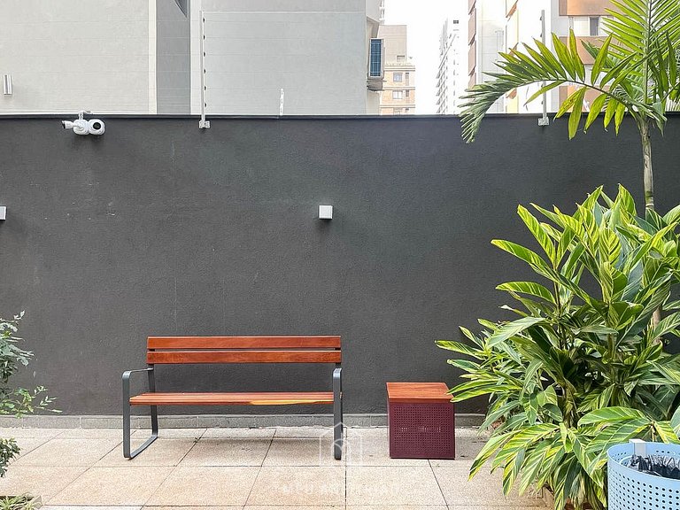 30m² apartment with mezzanine near Ibirapuera Park