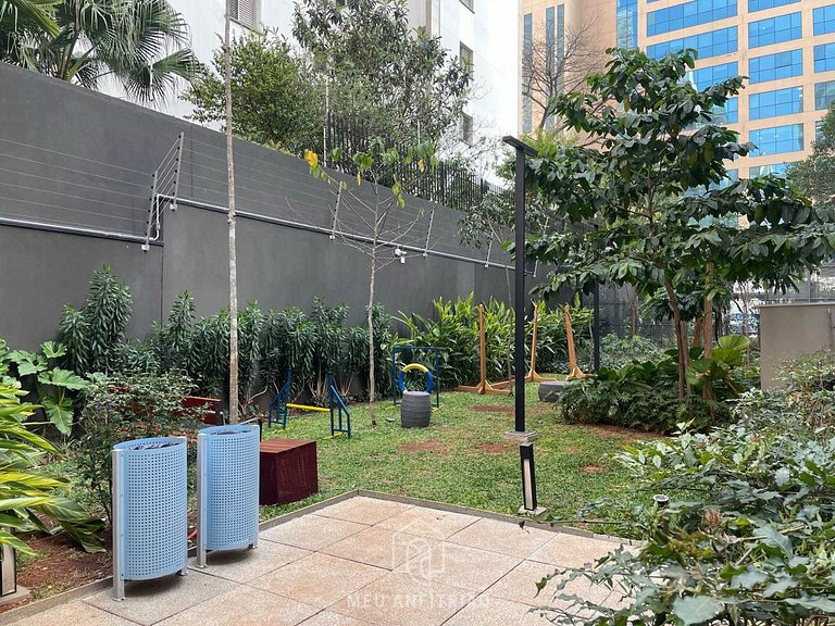 30m² apartment with mezzanine near Ibirapuera Park