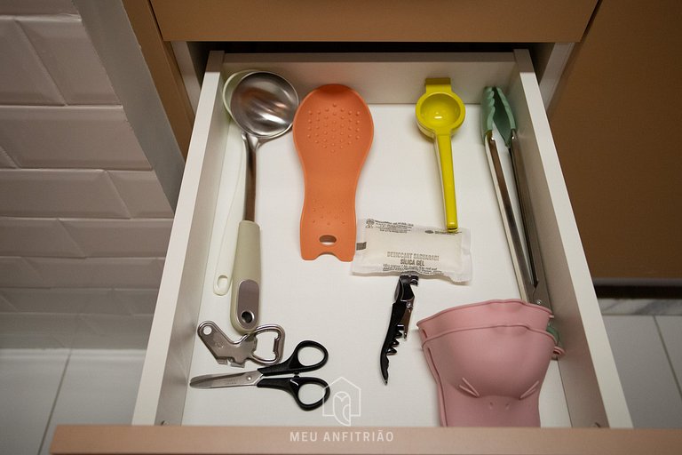 Apto con Piscina y Garaje - Cerca de Avenida Paulista