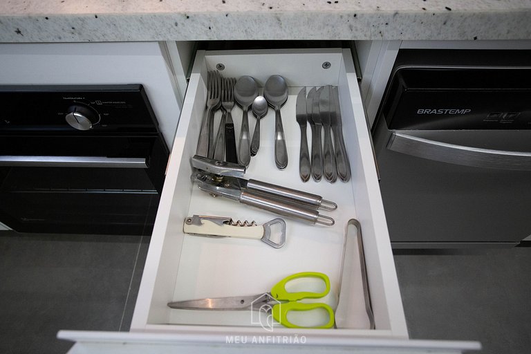 Apto 2 Habitaciones en Paraíso - Cerca de Av. Paulista