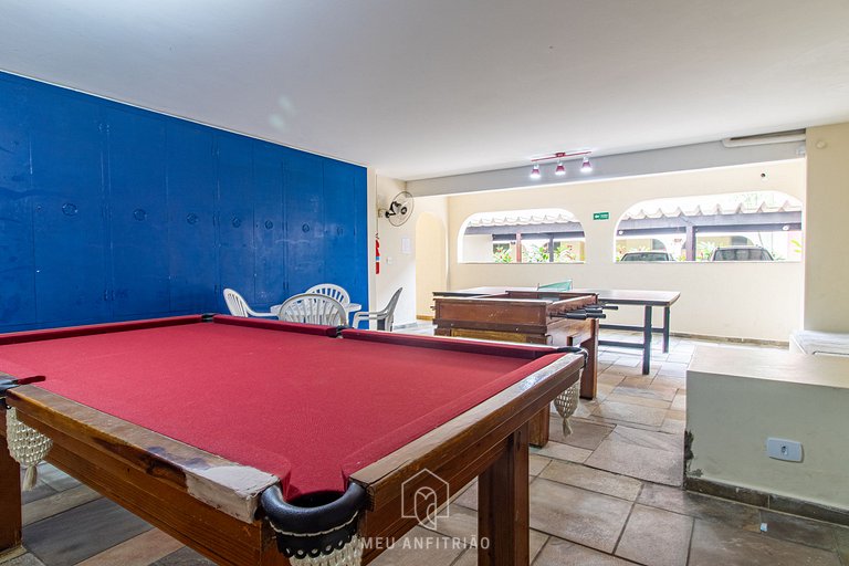 Apartamento en Enseada Guarujá - Cerca del Acqua Mundo