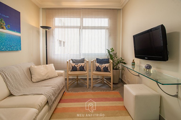Apartamento en Enseada Guarujá - Cerca del Acqua Mundo
