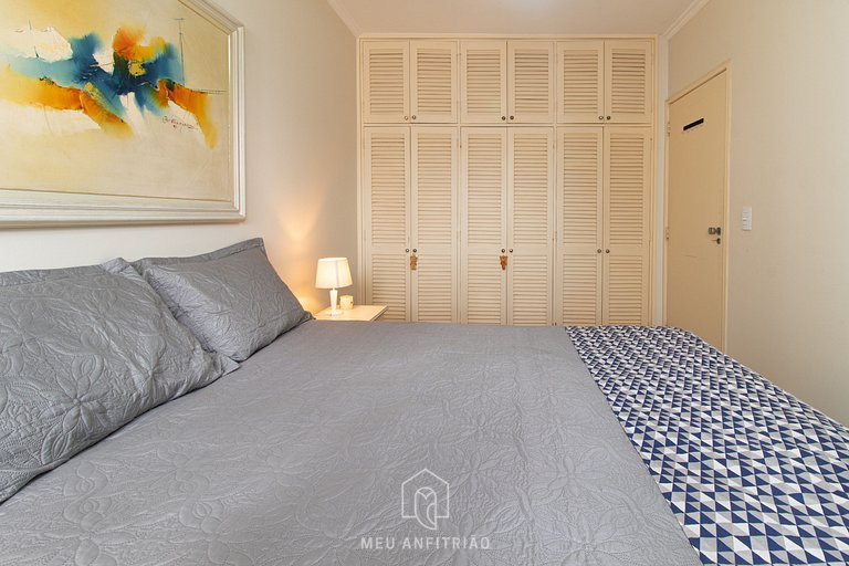 Apartamento en Enseada Guarujá - Cerca del Acqua Mundo