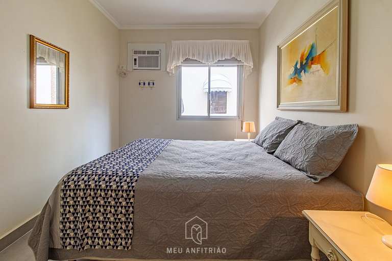 Apartamento en Enseada Guarujá - Cerca del Acqua Mundo