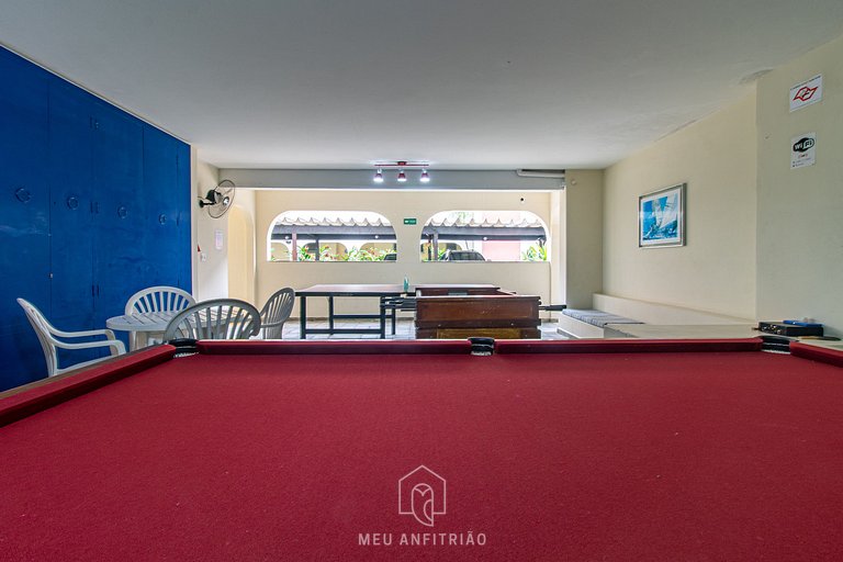 Apartamento en Enseada Guarujá - Cerca del Acqua Mundo