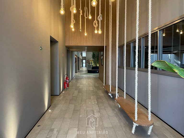 Complete studio for 2 w/ leisure in Paraíso subway