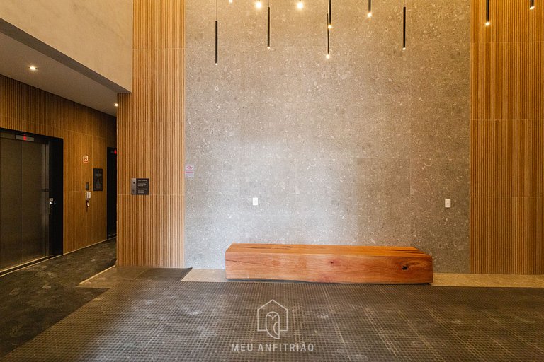 24m² | Equipped | Pool and leisure | Faria Lima Av