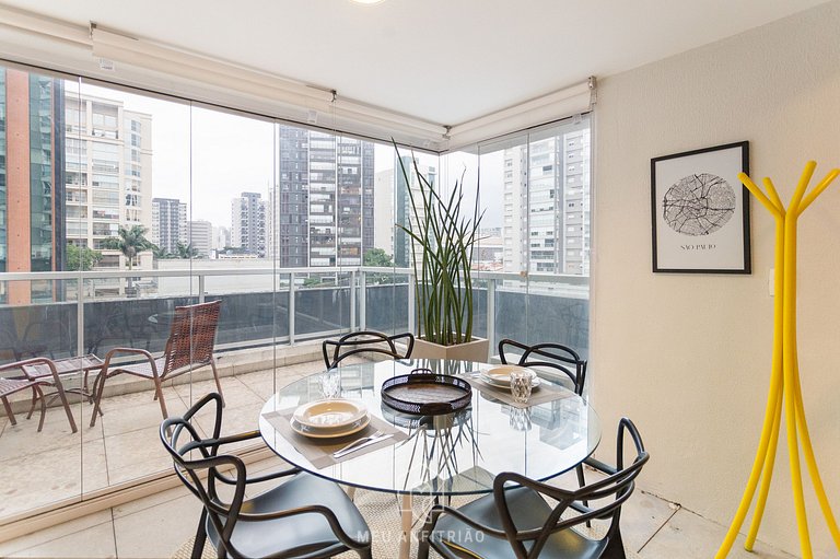 Estudio con garaje en Moema - cerca del Shopping Ibirapuera
