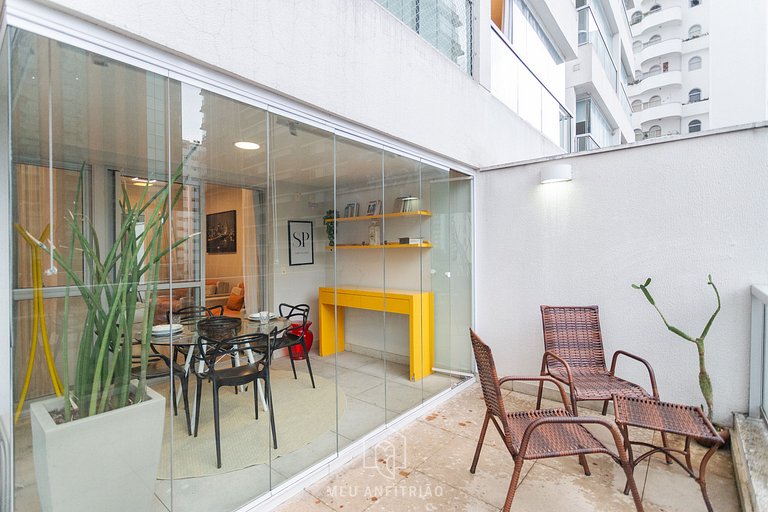 Estudio con garaje en Moema - cerca del Shopping Ibirapuera