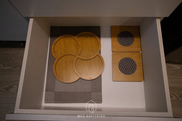 Studio com garagem em Moema - Perto do Shopping Ibirapuera