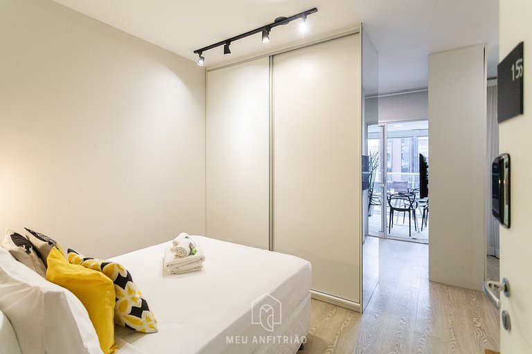 Estudio con garaje en Moema - cerca del Shopping Ibirapuera