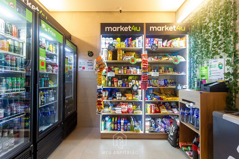 27m² | 2 pessoas | Piscina | 300m do metrô