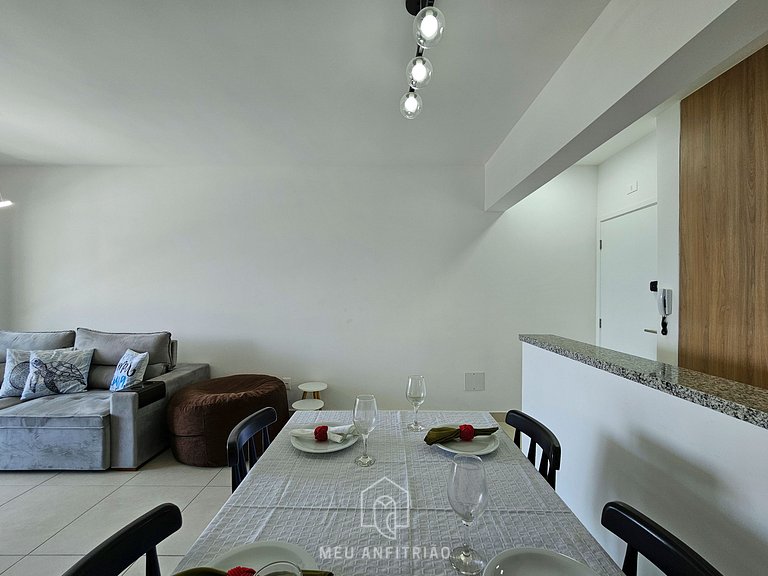 Apartment in Bertioga with Pool and Barbecue