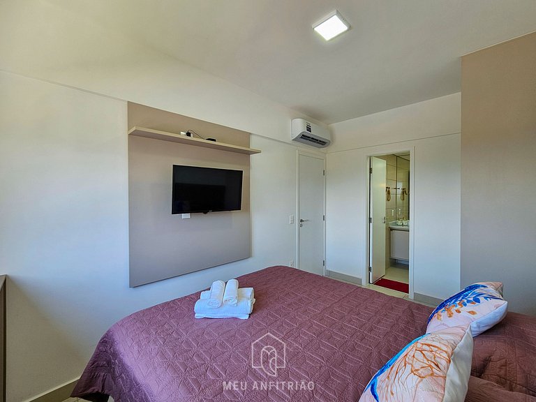 Apartment in Bertioga with Pool and Barbecue