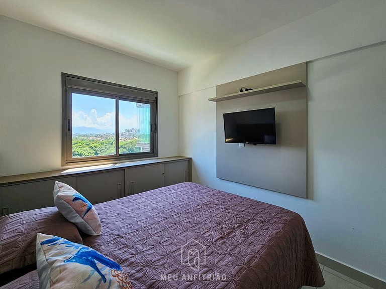 Apartment in Bertioga with Pool and Barbecue