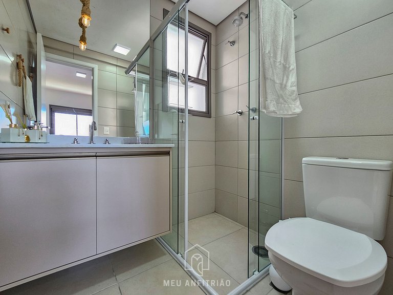 Apartment in Bertioga with Pool and Barbecue