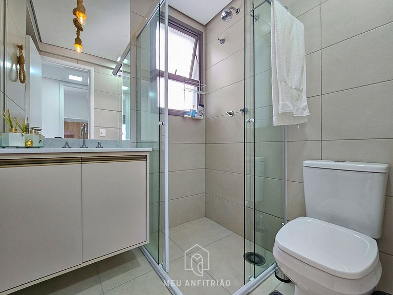 Apartamento em Bertioga com Piscina e Churrasqueira