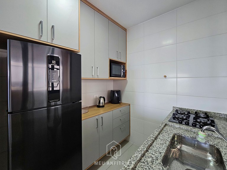 Apartamento em Bertioga com Piscina e Churrasqueira