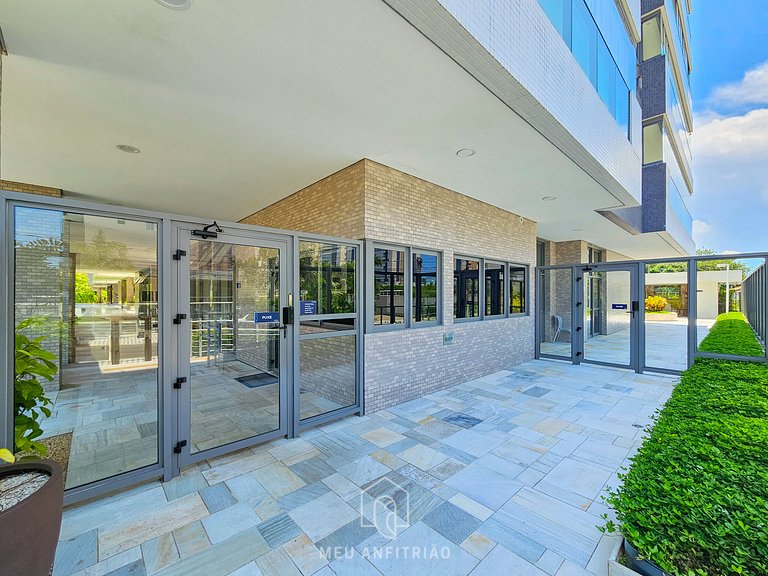 Apartment in Bertioga with Pool and Barbecue